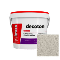 Штукатурка декоративная акриловая Ilmax decoton 0.5мм, 221-1, 25кг Штукатурка декоративная акриловая Ilmax decoton 0.5мм, 221-1, 25кг
