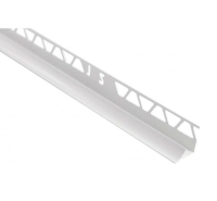 Уголок ПВХ для плитки 7мм. внутренний 2,5м.п. белый. РБ