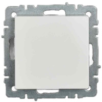 Выключатель 1-клавишный перекрестный IEK BRITE 10А ВС10-1-3-БрБ белый (BR-V13-0-10-K01), Китай