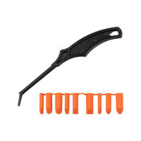 Набор шпателей для силикона DLT Silicone, комплект 9 насадок, арт. 1581