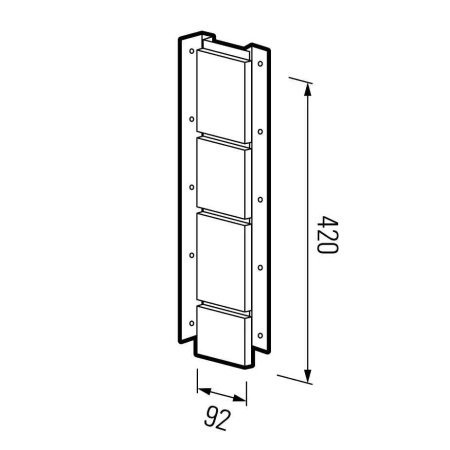 Планка универсальная ТехноНиколь, Песчаник, светло-серый