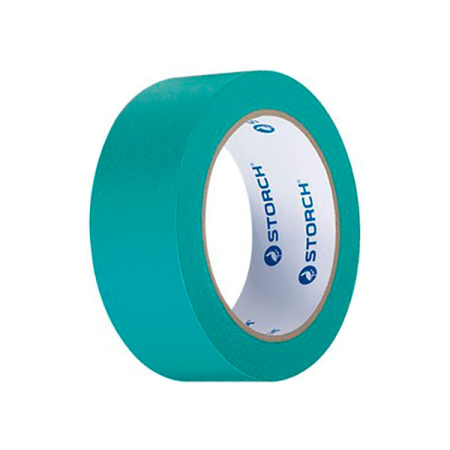 Лента малярная Storch Das Dunkelgrune зеленая 25мм x 50м для идеальных кромок. Германия (49 34 25), 