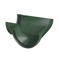 Угол желоба 90° ТехноНиколь ПВХ, зеленый