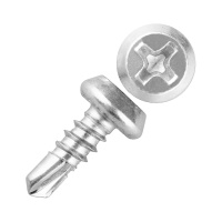 Саморез 3,5 х 11мм Со сверлом (1000 шт) По металлу Tech-KREP. РФ