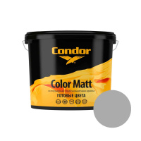 Краска в/д акриловая Condor Color Matt С09 серый, 2.5л/3.4 кг. РБ