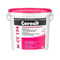 Ceresit CT 174 Штукатурка силикатно-силиконовая 1,0мм. 25кг. РБ Ceresit CT 174 Штукатурка силикатно-силиконовая 1,0мм. 25кг. РБ