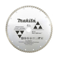 Диск (Круг) алмазный 230*22,23мм. По граниту Turbo MAKITA Китай (D-41729) Диск (Круг) алмазный 230*22,23мм. По граниту Turbo MAKITA Китай (D-41729)