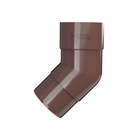 Колено трубы 108° ТехноНиколь ПВХ, коричневый Колено трубы 108° ТехноНиколь ПВХ, коричневый