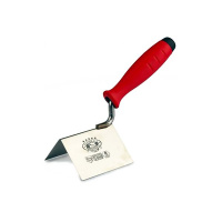 Кельма  75x110 мм из нерж. стали для внешних углов, двухкомп. ручка. Olejnik. РП /122607-2K/ 