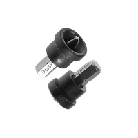 Насадка (бита) крестообразная PH2 25мм. с ограничителем GEPARD 1уп=2шт. Китай [GP3516-25]