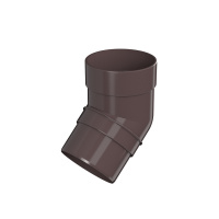Колено трубы 135° ТехноНиколь Оптима (D120/80), темно-коричневый Колено трубы 135° ТехноНиколь Оптима (D120/80), темно-коричневый