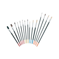 Набор художественных кистей, нат. щетина, 15 шт ColorExpert РФ (82615050)