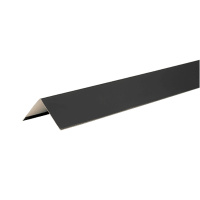 Уголок металлический внешний ТехноНиколь Hauberk, полиэстер, темно-серый (RAL 7024) Уголок металлический внешний ТехноНиколь Hauberk, полиэстер, темно-серый (RAL 7024)