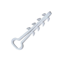 Дюбель-хомут для плоского кабеля 10/5 (100 шт). РБ Дюбель-хомут для плоского кабеля 10/5 (100 шт). РБ