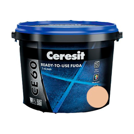 Фуга Ceresit готовая к применению CE 60 №46. Карамель. Вес 2 кг. Польша