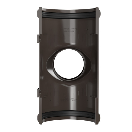 Воронка желоба ТехноНиколь ПВХ, темно-коричневый