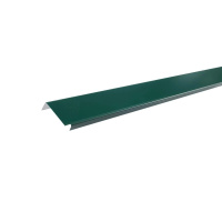 Планка примыкания ТехноНиколь 20*45*15*10*2000мм, зеленый (RAL 6005)