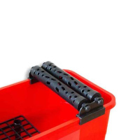 Ведро плиточника 22л с решеткой и роликами /ZGP/ Olejnik