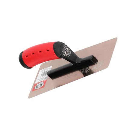 Гладилка нерж. венецианская 240X110X90X0,65мм ручка двухкомп /126524-MH2K/ Olejnik