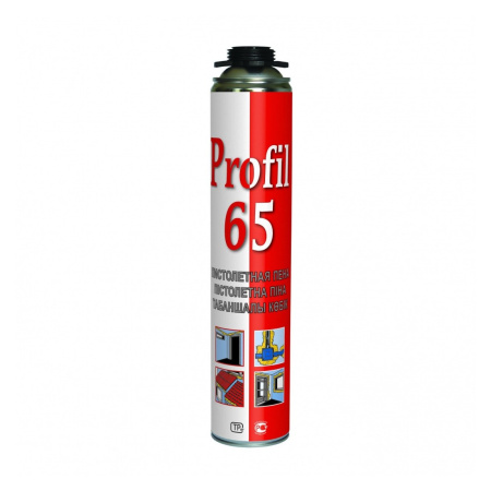 Пена монтажная Soudal Profil 65 под пистолет 820 мл. Польша