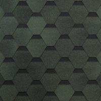 Черепица коньково-карнизная ТехноНиколь, зеленый оптима (4К4Е21-1203RUS), 5м2/уп.