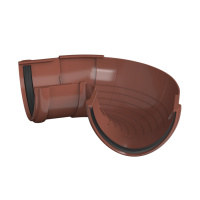 Угол желоба регулируемый 90°-150° ТехноНиколь ПВХ, красный Угол желоба регулируемый 90°-150° ТехноНиколь ПВХ, красный