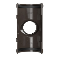 Воронка желоба ТехноНиколь ПВХ, темно-коричневый