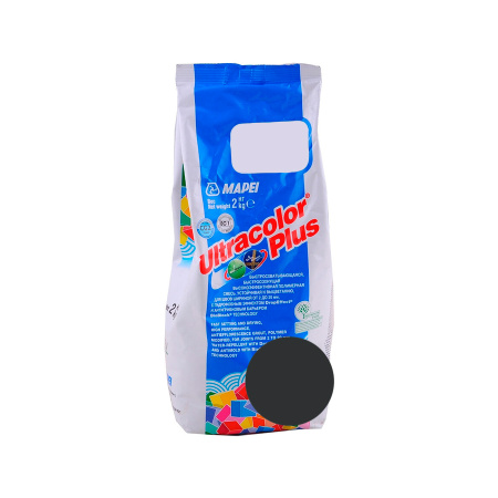 MAPEI Ultracolor Plus Фуга № 120 черный 2кг. РФ [6012002A]