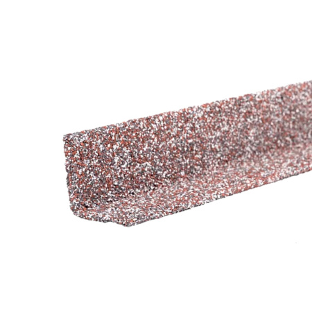 Уголок металлический внутренний ТехноНиколь Hauberk, мраморный Уголок металлический внутренний ТехноНиколь Hauberk, мраморный