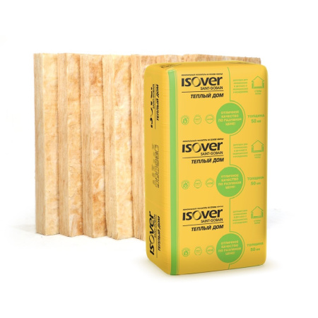 Утеплитель Vetonit Warm House Slab "Теплый дом" 50x610x1170 мм (9,99 м.кв.). РФ.
