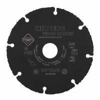 Диск алмазный 125*22,23мм. По дереву Hilberg Super Wood. Китай. (530125)
