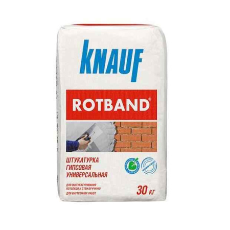 Штукатурка Ротбанд гипсовая, 30кг. Knauf РБ
