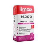 Штукатурка ремонтная Ilmax industry М200 цементная, 25 кг. РБ