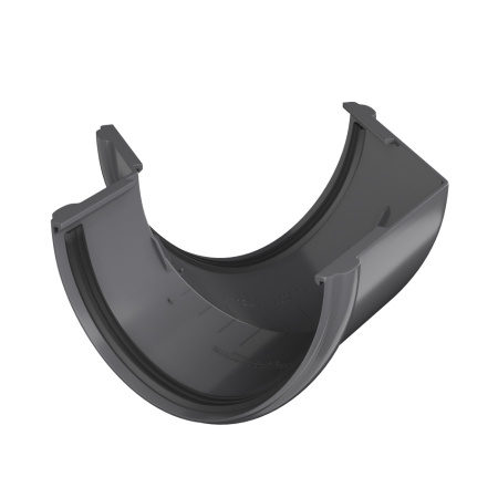 Угол желоба 135° ТехноНиколь ПВХ, серый