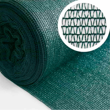 Сетка защитная затеняющая фасадная с клипсой (21шт) 55% 4х6м. РФ