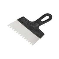 Шпатель 300мм. Зубчатый нержавеющий зуб 6х6мм. ВОЛАТ. РФ (35050-3006) Шпатель 300мм. Зубчатый нержавеющий зуб 6х6мм. ВОЛАТ. РФ (35050-3006)