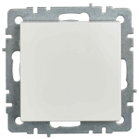 Выключатель 1-клавишный IEK BRITE 10А ВС10-1-0-БрБ белый (BR-V10-0-10-K01), Китай