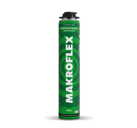 Пена монтажная Makroflex PU PRO all season всесезонная под пистолет 750 мл.