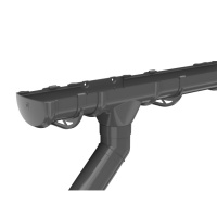 Угол желоба 90° ТехноНиколь Оптима (D120/80), серый