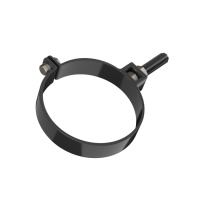 Хомут трубы универсальный ТехноНиколь ПВХ L=140мм, черный Хомут трубы универсальный ТехноНиколь ПВХ L=140мм, черный