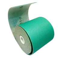 Бумага наждачная на пленке под липучку Р150 70 мм. зеленая SunMight Южная Корея (11309)