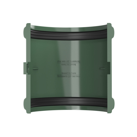 Соединитель желоба ТехноНиколь ПВХ, зеленый