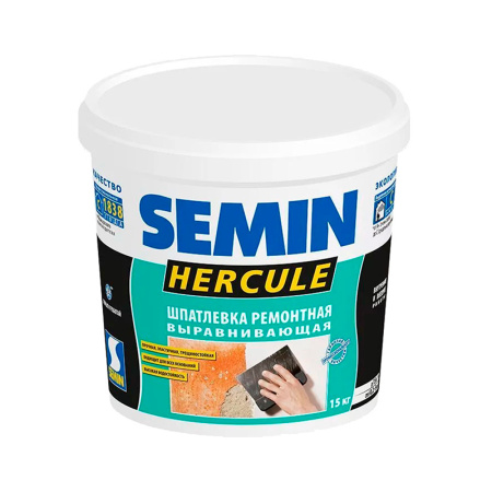Шпатлевка Semin HERCULE ремонтно-реставрационная, 1,5кг. РФ 