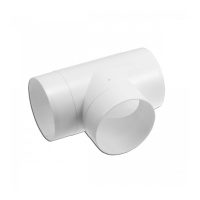 Тройник  для круглых каналов D-125мм (12,5ТП)