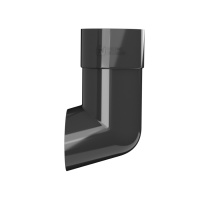 Слив трубы ТехноНиколь ПВХ, черный Слив трубы ТехноНиколь ПВХ, черный