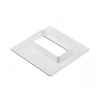 Пластина настенная для плоских каналов 150х150мм вход 55х110мм (511ПТП)