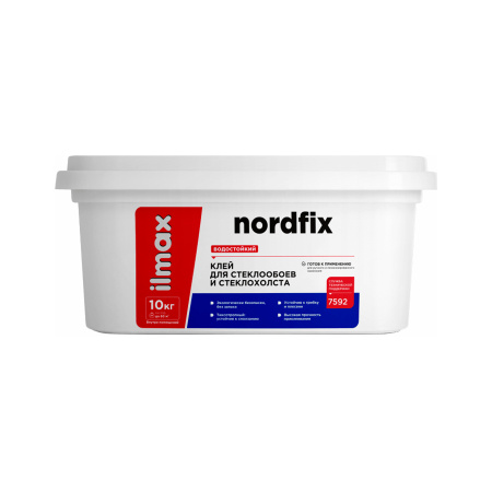 Клей для стеклообоев Ilmax ready nordfix, 10 кг. РБ