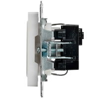 Розетка 1-местная с заземлением IEK BRITE 16А РС14-1-0-БрБ белый (BR-R14-16-K01), Китай