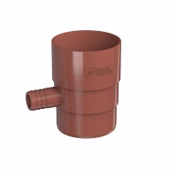 Отвод для сбора воды ТехноНиколь ПВХ, красный