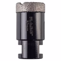 Коронка алмазная d32 мм по керамике Vira для УШМ М14. Китай (559584)